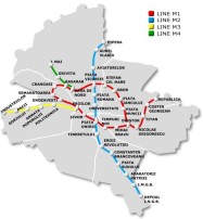 Bucharest Subway Stations Map